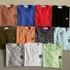 2024 Designer Stones Island T Shirt Yaz Menswear Nefes Alabilir Gevşek Mektup Baskı Aşıkları Sokak Moda% 100 Pamuk T-Shirt 5xl