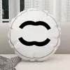 Designer Round Pillow C Luxury Cushion Throw Pillow Soft Soffa Back Cushion Living Room Pillows 4 Styles Pillow Case Headrost Backing Block