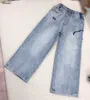 Lüks Bebek Kot Pantolon Tasarımcı Denim Çocuk Pantolon Boyut 110-160 Sıcak Peluş İç Çocuk Pantolon Dec20