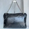 Monaco Large Chain Bag Hourglass Designer Shoulder Bags Quilted in Black Fashion Handbags black white Woman Handbag 10A Top Quality Borse Leather Purse