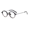 Lunettes de soleil montures japonaises faites à la main grandes lunettes rondes pour femmes lunettes Vintage monture hommes optiques lunettes de Prescription