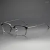 Zonnebrillen Frames topkwaliteit handgemaakte titanium zakelijke bril Men vrouwen