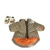 Vêtements pour chiens veste en coton pour animaux de compagnie épaissie vestes en peluche pour chiens vêtements pour animaux de compagnie Fadou Schnauzer Teddy Coat Bomei Jihua CSD2312306