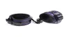 bdsm bondage gear restrizioni manette polsini da polso giocattoli adulti del sesso per le donne viola ecopelle gn2521100809082272