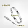 Bangle bracelet jewelry gold Bracelets Titanium Steel Silver for Womens Mens party gift 15-22cm