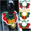 その他のインテリアアクセサリークリスマスカーの装飾ペンダントシフトハンドル保護ERマニュアル装飾ノブドロップ配信モバイル