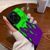 Skórzana moda fajna melty design etui na iPhone 15 14 13 12 11 Pro Max XS xr XR 15 plus miękki silikonowy tylna okładka 350pcs