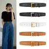 Designer Belt Women Genuine Leather White Black Casual Belts Men Cowhide Bronze Sier Gold Buckle Top Quality Waistband