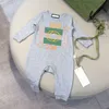 Macacões G Designer Bebê Onesies Bodysuit Roupas Romper Boy Girl Carta Traje Macacão Macacão Crianças para Bebês Drop Delivery Matern Dhy1Q