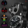 Fones de ouvido T10 Smart Watch Men Smartwatch TWS 2 em 1 Hifi Music Music Wireless Headset Combo Bluetooth telefonle