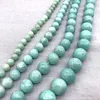 Necklaces Wholesale Pure Natural Stone Blue Ite Beads Round Loose Agat Beads 6mm 8mm 10mm 12mm for Bracelet Necklace Making