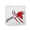 Spider Golf Club Head Cover för förare Cover Fairway Cover Hybrid Cover Blade Putter Cover PU Leather Headcover 231229