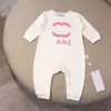 Pagliaccetti 100% cotone C Baby Luxury Designer Pagliaccetto Neonato Set Tute neonato Marca Ragazze Ragazzi Vestiti Tuta Bambini Tuta per Dhfos