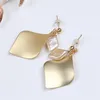 Dangle Earrings 2023 Jewelry Pearl Female Tassel Rhombus Shaoe Fashion Creative 925 Silver Pin