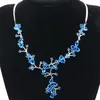 Kedjor 25G 925 Solid Sterling Silver Necklace Chain Swiss Blue Topaz Pink Kunzite Aquamarine Ladies Wedding Daily Wear