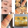 Eye Shadow Drop California Love Palette de fard à paupières 12 couleurs Ensemble de maquillage Palette de couleurs citrouille orange 1080078 Livraison Santé Beauté Eye Dhai6