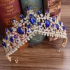 Crystal Bridal Rhinestone Crowns Hair Ornament Hairband Wedding Accessories Diadem Girls Quinceanera Party Tiaras J0121298R