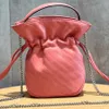 Mini Bucket Bag Image Image Quality Fashion String Casual Design Luxury Blonde Girl Bag Soft Handbags Shoulder Bag Messenger Bag 760313 Handbags Pruse 19cm G24