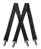 Mens Heavy Duty Work Suspenders 38cm Wide XShape with 4 Swivel Snap Hooks Adjustable Elastic Biker Snowboard Trouser Braces4754341