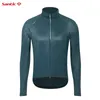Yarış ceketleri Santik Bisiklet Rüzgar geçirmez açık güneş koruma cilt ceketleri yağmur geçirmez uV tam fermuar