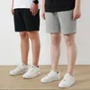 Shorts masculinos French Terry para homens algodão primavera verão chegadas cor sólida personalizada