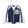 Top Brand Men's Louisity Jacket Baseball Jacket Fashion Women's Varsity Jacket Embroidered Alphabet Varsity Jacket dragkedja europeisk storlek XS-l