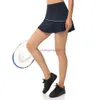 PROPCM Anti-glare Tennis Skirt Pants Pocket Fitness Golf Ladies Badminton Mini Skirts Sport Active Women Wear Fashion Yoga Clothes Sexy