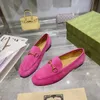 Spring 2024 new soft-soled retro low-heeled loafers in a style women's single shoe trend