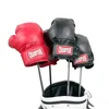 Capa de cabeça de golfe adequada para motorista e capa de fairway com um novo design de estilo de boxe couro pu 1 peça 231229