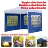 Abris portables en tissu Oxford, imperméable à la pluie, pare-soleil de jardin, mur latéral, couverture de remplacement de tente, accessoires de gazébo