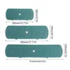 Table Mats S/M/L Sink Splash Guard Mat Silicone Faucet Handle Drip Catcher Tray Longer For Kitchen Bathroom Laundry Room