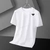 Hommes décontractés de luxe T-shirt nouveau designer à manches courtes 100% coton de haute qualité en gros noir et blanc