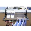 Hangers Balcony Drying Shoe Rack Folding Window Diaper Laundry Clothes Dryer Indoor Towel Storage 40cm