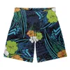 Shorts masculinos polinésio tribal havaiano totem tatuagem havaí imprime calças de verão casual suor homens clássico marca roupas praia