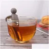 Çay Infusers sevimli infüzer süzgeç topu paslanmaz çelik ekstra ince örgü dik dik filtre fincan kupa sile kolu 0913 Damla Teslimat Ho dhtue