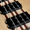 4 String Electric Bass Guitar Neck Through Maple Body Active Pickups Full Size Solid Body with Gig Bag, Guitar Strap, and Guitar Cable