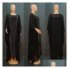 Ubrania etniczne Afrykańskie sukienki dla kobiet szyfonowych diamenty kaftan sukienka 2023 tradycyjna lady abaya boubou szlafrok ubrania