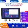 Stock ue Carplay Auto GPS Navi 4G Wifi Double 2din 10.1 "Android 12 Autoradio stéréo Bluetooth multimédia SWC DAB OBD AM FM