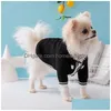 Designer Vestiti per cani Marche Abbigliamento Cappotti primaverili Piccola fragranza Maglione per animali domestici per cardigan Schnauzer Bomei Teddy Corgi Pug Dogs Cat Dh7Xy