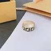 Fashion Designer Gold Letter Band Rings For Women Lady Party Wedding Lovers Gift Engagement Charm Jewelry Gift With Box 2211041Z2909