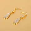 Boucles d'oreilles 2023 Tendance Longue Cristal Zircon Dangle Pour Les Femmes De Noël Halloween Mariage Boucle D'oreille De Mode Bijoux Cadeau En Gros