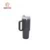 مع شعار 40 أوقية القدح بهلوان مع مقبض معزول Tumblers Lids Straw Straw Stainste Coffee Termos Cup JLK 40oz من الجيل الثاني