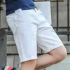 Мужские шорты для мужчин, летние хлопковые облегающие однотонные мужские шорты высокого качества, повседневные модные беговые брюки для бега