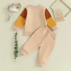 Kläder sätter storebror Little Matching Outfit Toddler Baby Boy Long Sleeve Sweatshirt Pants Set Fall Clothes