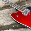 Custom G6199 Billy Bo Jupiter Metallic Red Thunderbird Electric Guitar Rosewood Fingerboard Thumbnail Inlay Chrome Hardware