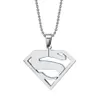 Superman Pendapelted Superman Naszyjniki Pendants Biżuteria dla mężczyzn Kobiety PN-002267J