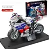 Lewan 2032 Motorcycle Series Technology Sports Car Children's Assembly Small Particle Building Blocks Adult Model Toys