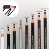 Maskin 6st Vattentät mikroblading Permanent Makeup Eyebrow Lip Design Eye Brow Positionering Lip Tattoo Pen Pencil Tools Marker Liner