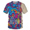 Männer T Shirts Afrikanische Grasland Muster 3D Gedruckt Hemd O Hals Kurzarm Lustige Streetwear Lose Männliche Tops Tees