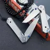 Support OEM/ODM rostfritt stålhandtag Tanto Blade Pocket Knife Folding Survival Hunting EDC Knives